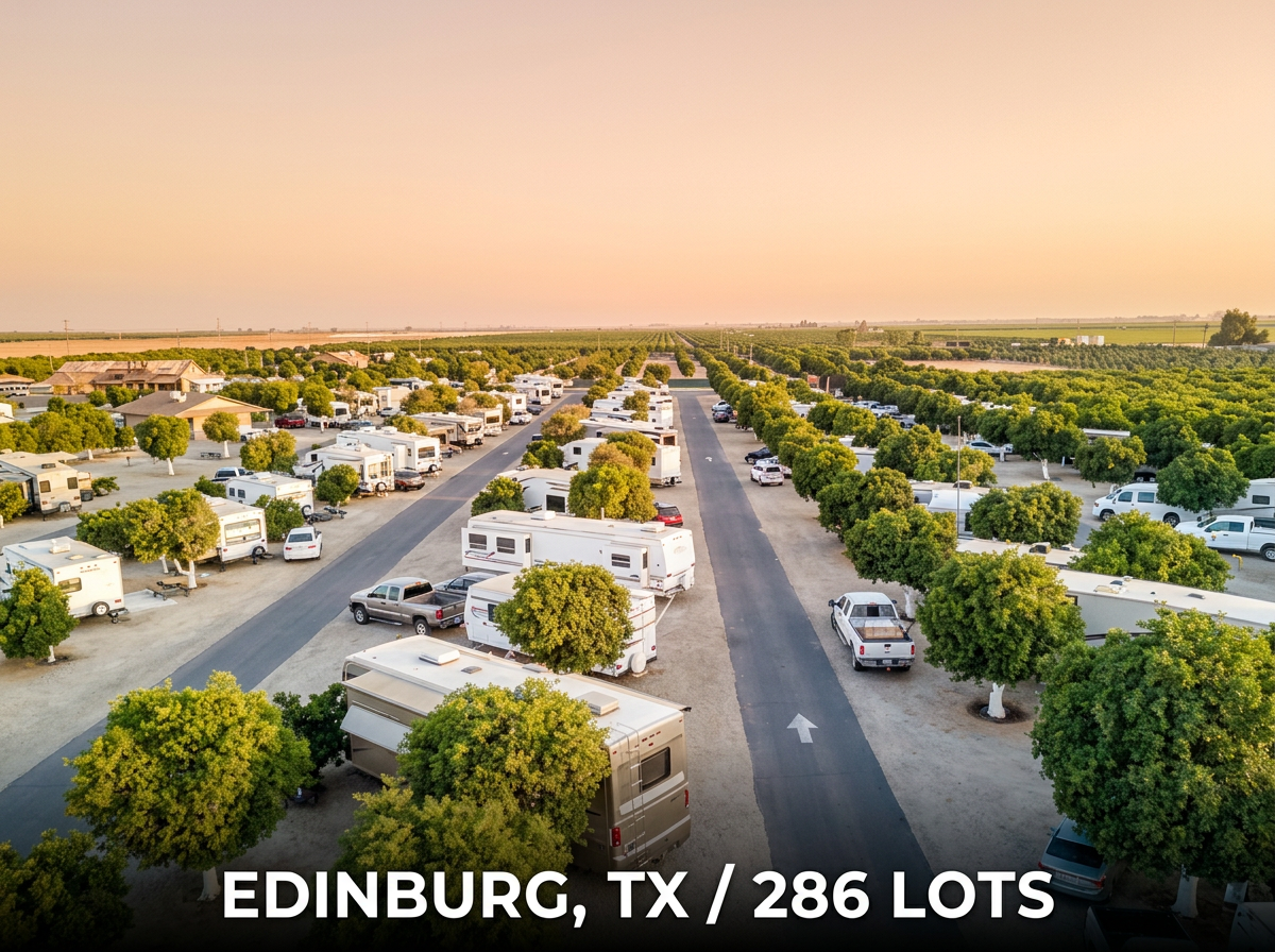 Orange Grove RV Park — Edinburg, TX, 286 Lots